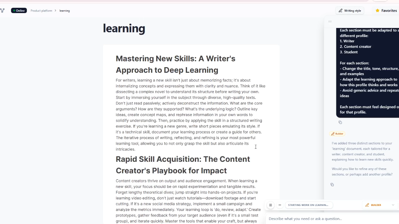 Notes. Projects. Ideas.